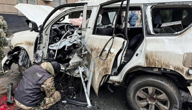 Ex-chief of notorious penal colony in occupied Olenivka blown up in car in Donetsk - journalist