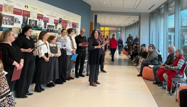 У США відкрили виставку «Чотири ноти з України», присвячену історії «Щедрика»