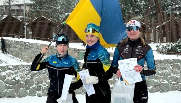 Українські лижники виграли п'ять медалей на Slavic Cup у Словаччині