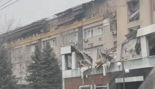 Journalist: “Ministry of Security of DPR” building was attacked in Donetsk