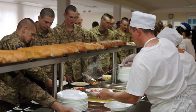 Next year, MoD will allocate UAH 2.1B for food for military in hospitals