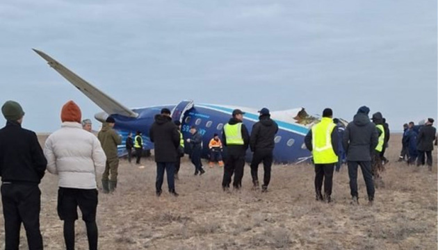 Ukraine's CCD: Plane that crashed in Kazakhstan shot down by Russian air defense