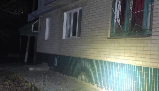 Russian army shells Nikopol twice with heavy artillery at night