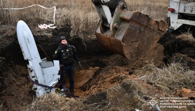 У Харкові знешкодили російську ракету Х-59, яка не розірвалася після падіння