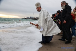 Як в Одесі святкують Водохреще