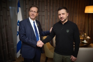 À Davos, Volodymyr Zelensky s’est entretenu avec son homologue israélien