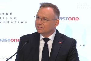 Duda: Nie chcę prosić Putina, żeby zasiadł do stołu negocjacyjnego, musimy go zmusić, żeby sam o to poprosił