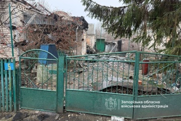 Gestern 13 Ortschaften in Region Saporischschja beschossen