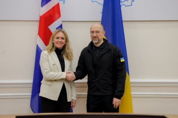 Le Premier ministre ukrainien s’est entretenu avec la ministre des Affaires étrangères de l’Islande 