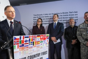 Duda in Davos: War cannot end with aggressor's victory