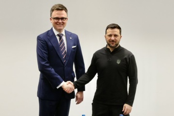 Zelensky meets with Marshal of Polish Sejm in Krakow