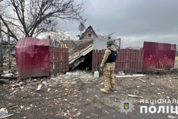 Region Donezk gestern beinahe 3.500 Mal befeuert