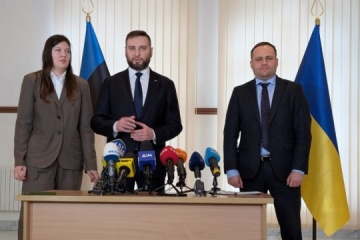 Ucrania y Estonia firmaron un memorando de restauración de la infraestructura portuaria