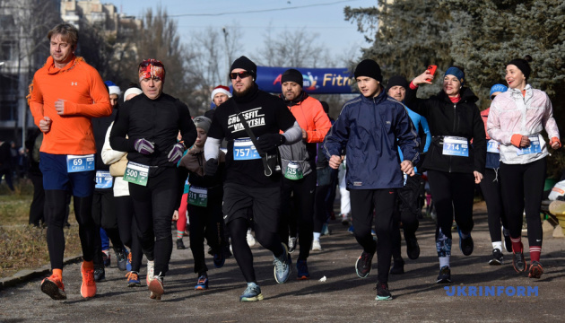 У Вінниці відбувся новорічний забіг Vinnytsia New Year Run 2025