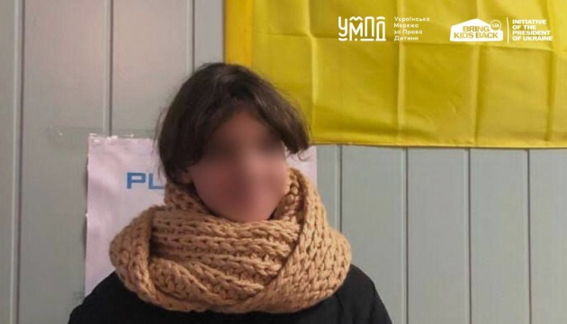 Another child returned to Ukrainian-controlled territory