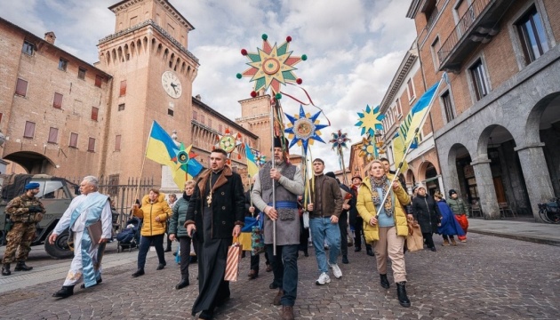 На півночі Італії вперше провели фестиваль українських вертепів