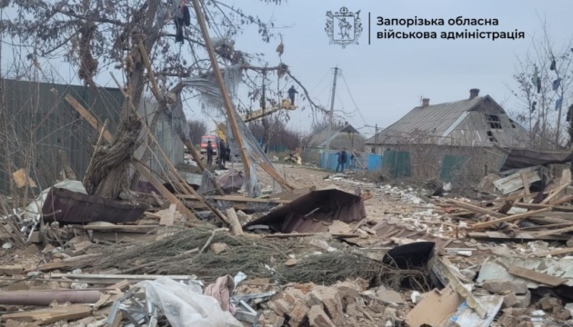 Росіяни минулої доби атакували 11 населених пунктів Запорізької області Росіяни минулої доби атакували 11 населених пунктів Запорізької області