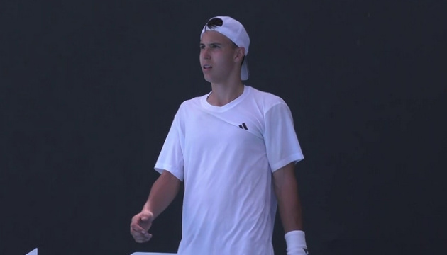 Українець Білозерцев поступився на старті юніорського Australian Open