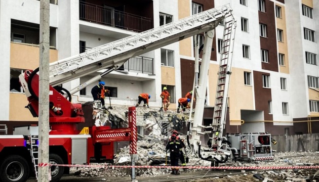 У Вишневому завершили роботи з ліквідації наслідків дронової атаки