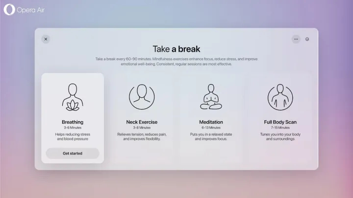 Opera запускає новий браузер, який фокусується на психічному здоров’ї