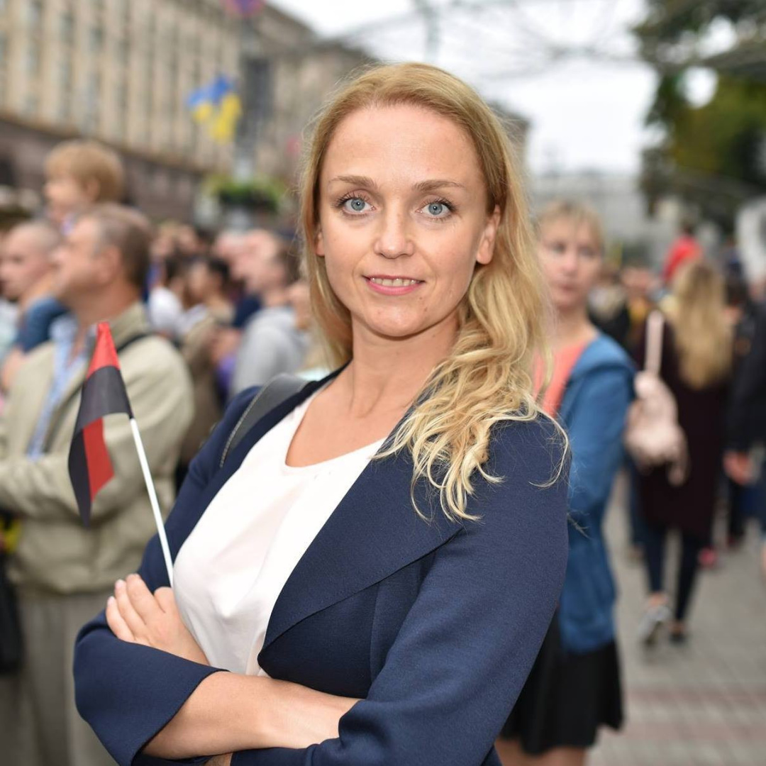 Юристка, голова ГО «Вояцький визвіл» Наталія Єпіфанова.