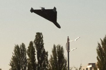 Russians strike Zaporizhzhia with drone, damaging unfinished high-rise building
