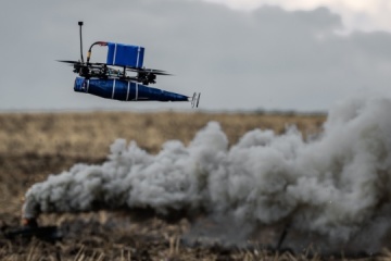 Defense forces showcase FPV drones striking enemy near Velyka Novosilka