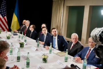 Voldymyr Zelensky rencontre J. D. Vance et Marco Rubio à Munich