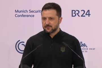 ゼレンシキー宇大統領、ミュンヘン安保会議で欧州軍創設を呼びかけ