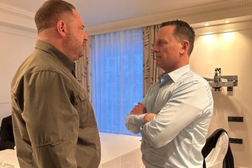 Yermak discusses preparations for top-level meetings with Trump's special envoy