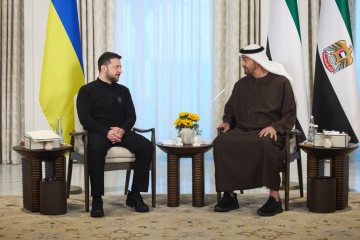 Volodymyr Zelensky et Mohammed ben Zayed Al Nahyane ont discuté du retour des prisonniers ukrainiens 