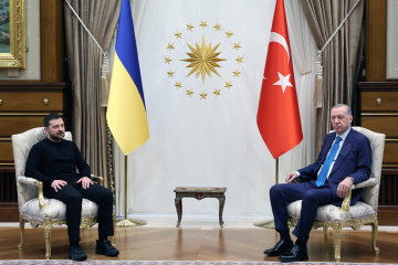 Volodymyr Zelensky rencontre Recep Tayyip Erdogan à Ankara