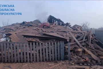 Russians attack Sumy region community in morning, wounding woman