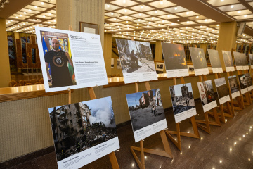 Lithuanian Parliament opens exhibition “Lost Home - Hope Among Ruins”