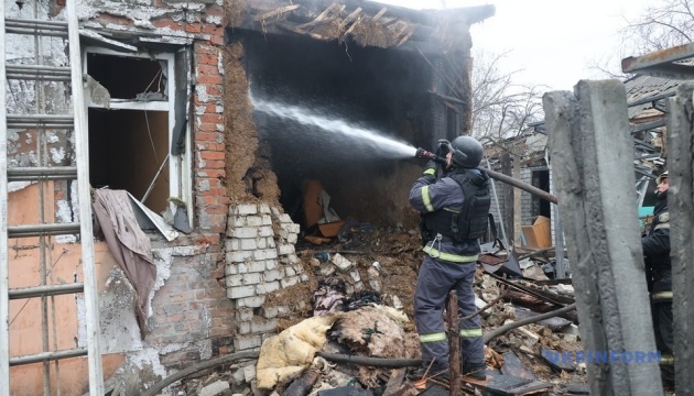 У Харкові внаслідок влучання «Шахеда» частково зруйнований приватний будинок, ще 16 - пошкоджені У Харкові внаслідок влучання «Шахеда» частково зруйнований приватний будинок, ще 16 - пошкоджені