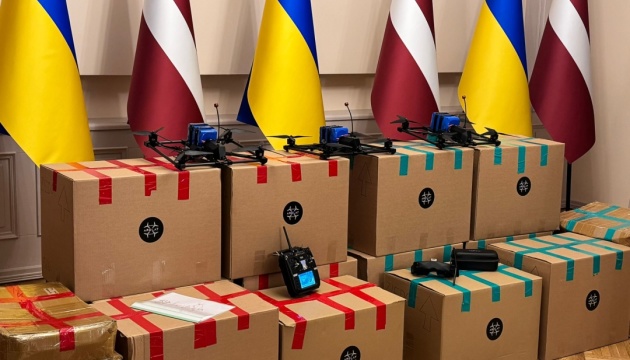 У Латвії для України закупили 100 FPV дронів у рамках ініціативи «Безпілотники для ЗСУ»
