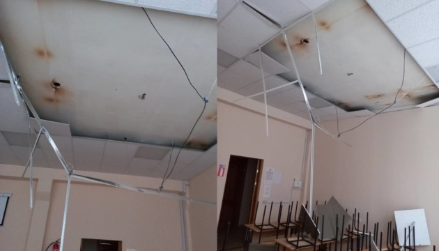 In Kyiv, Russian drone attack damages Shevchenko University buildings In Kyiv, Russian drone attack damages Shevchenko University buildings