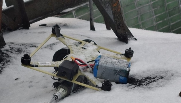 На Сумщині знищили боєприпас, приєднаний до російського дрона