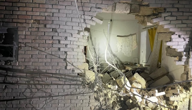 Загарбники вночі атакували з артилерії Нікопольський район