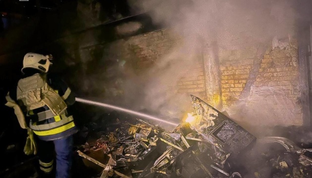 У чотирьох районах Київщини зафіксовані руйнування через атаку БПЛА, є постраждалий