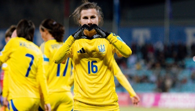 Футболістки збірної України стартували в Лізі націй з перемоги над албанками
