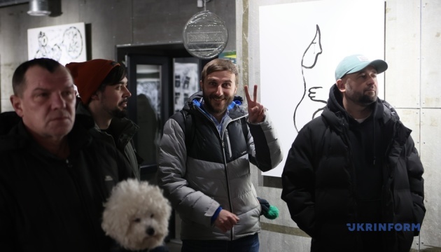 Художник Нікіта Тітов відкрив виставку у Франківську Художник Нікіта Тітов відкрив виставку у Франківську