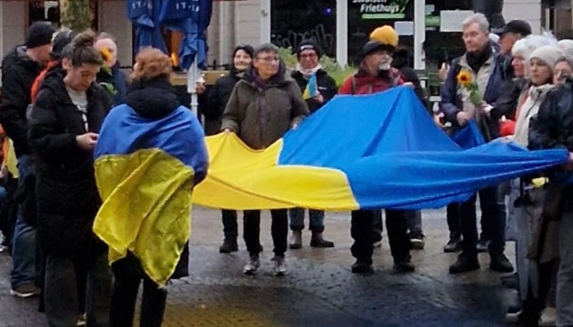 У нідерландському Зволле відбулися заходи до третіх роковин повномасштабного вторгнення РФ