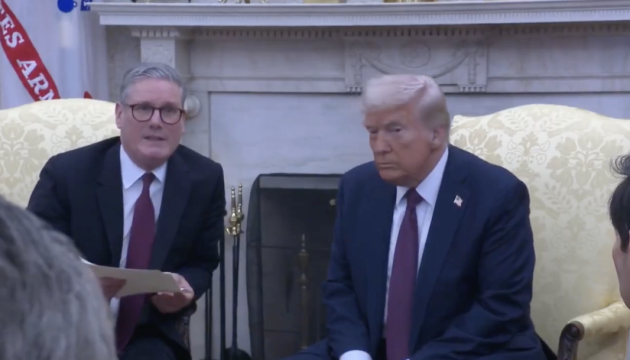 トランプ米大統領、英国のウクライナへの平和維持軍派遣にコメント