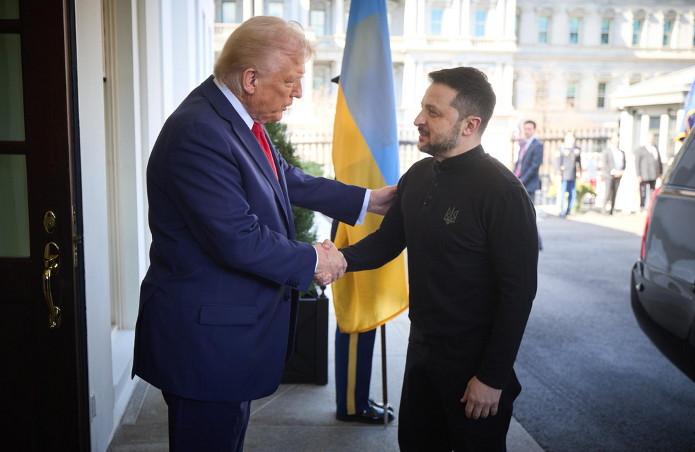 Президент США Дональд Трамп та Президент України Володимир Зеленський