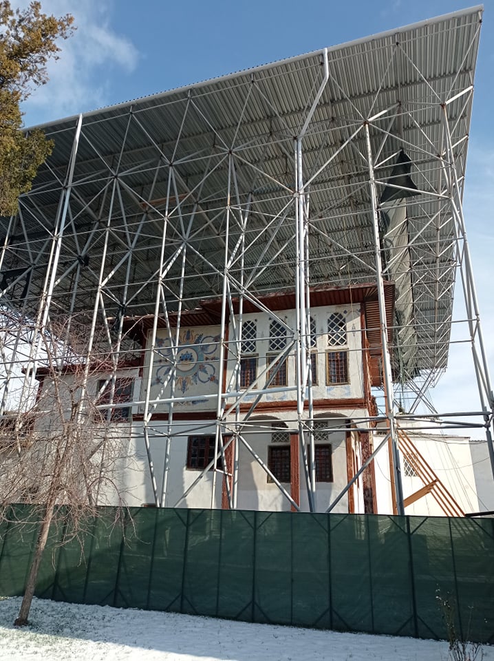 Реконструкція Ханського палацу Фото: Голос Криму 