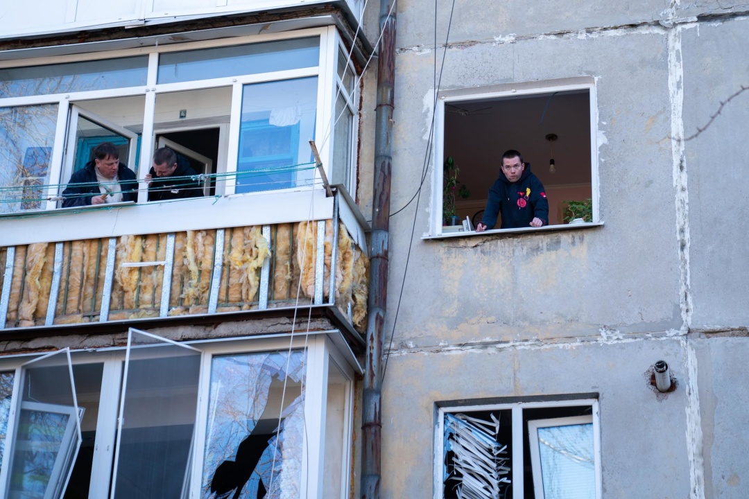 El peaje de lesión en Kropyvnytskyi aumenta a 14, casi 90 casas dañadas