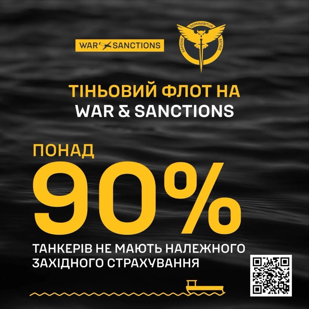 Росія торік перевезла танкерами «тіньового флоту» понад 60% морського експорту нафти - ГУР