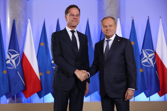 Дональд Туск та Марк Рютте