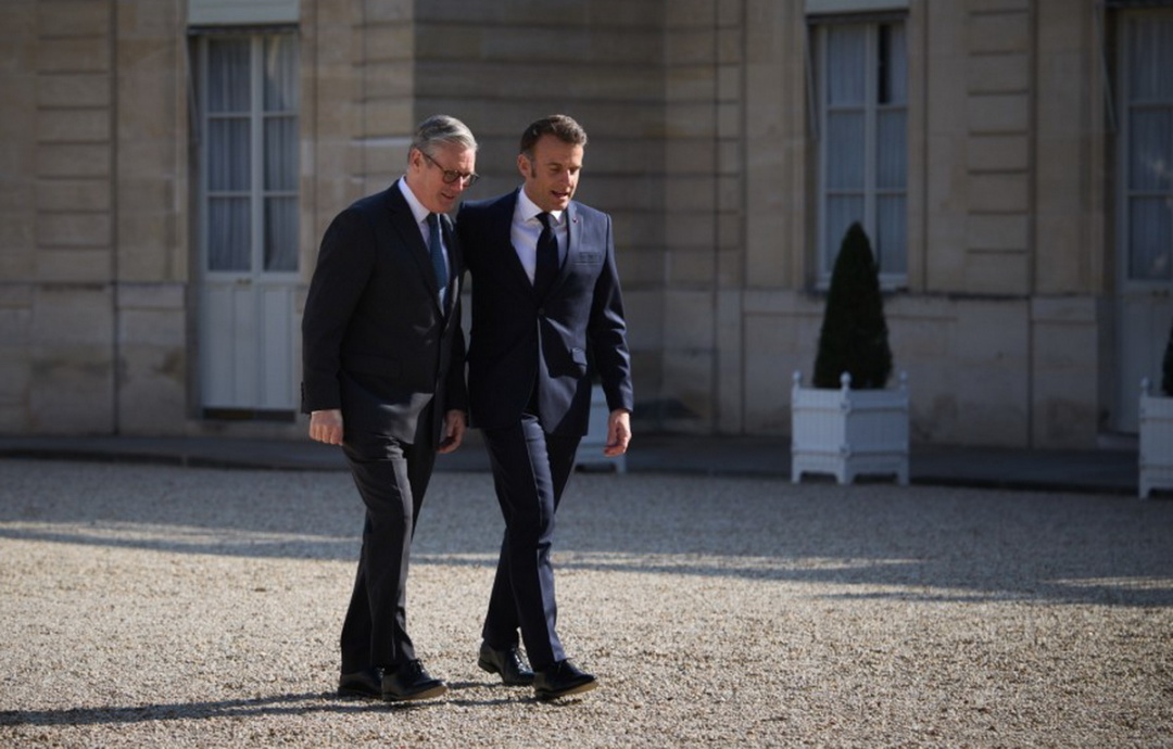 UK Prime Minister Keir Starmer and French President Emmanuel Macron UK Prime Minister Keir Starmer and French President Emmanuel Macron